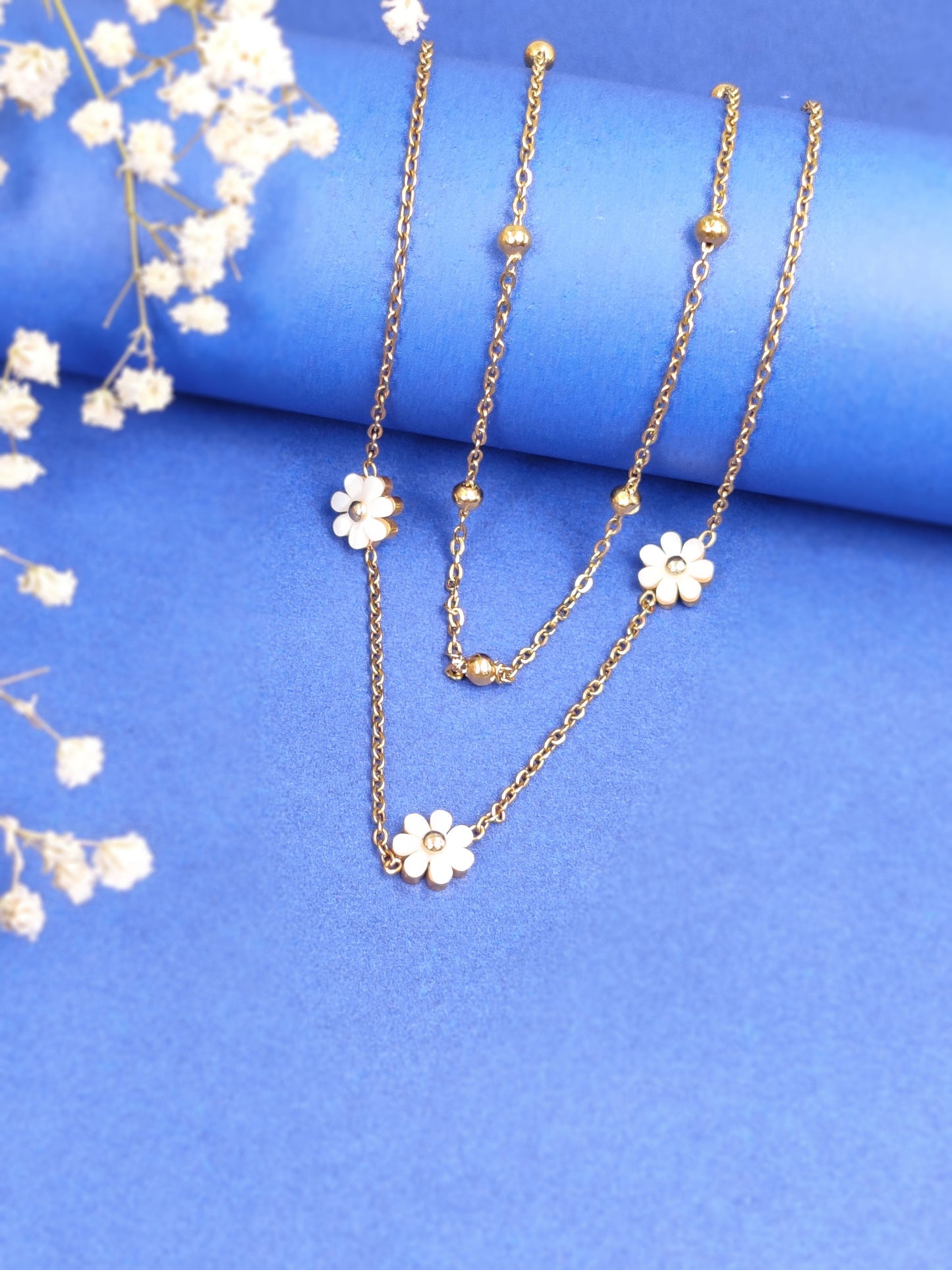 Daisy 2Layer Necklace