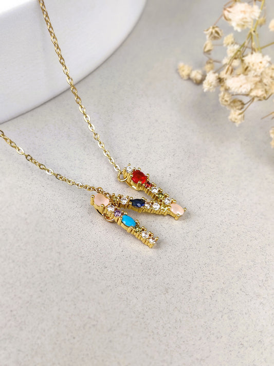 Monogram Letter N Necklace