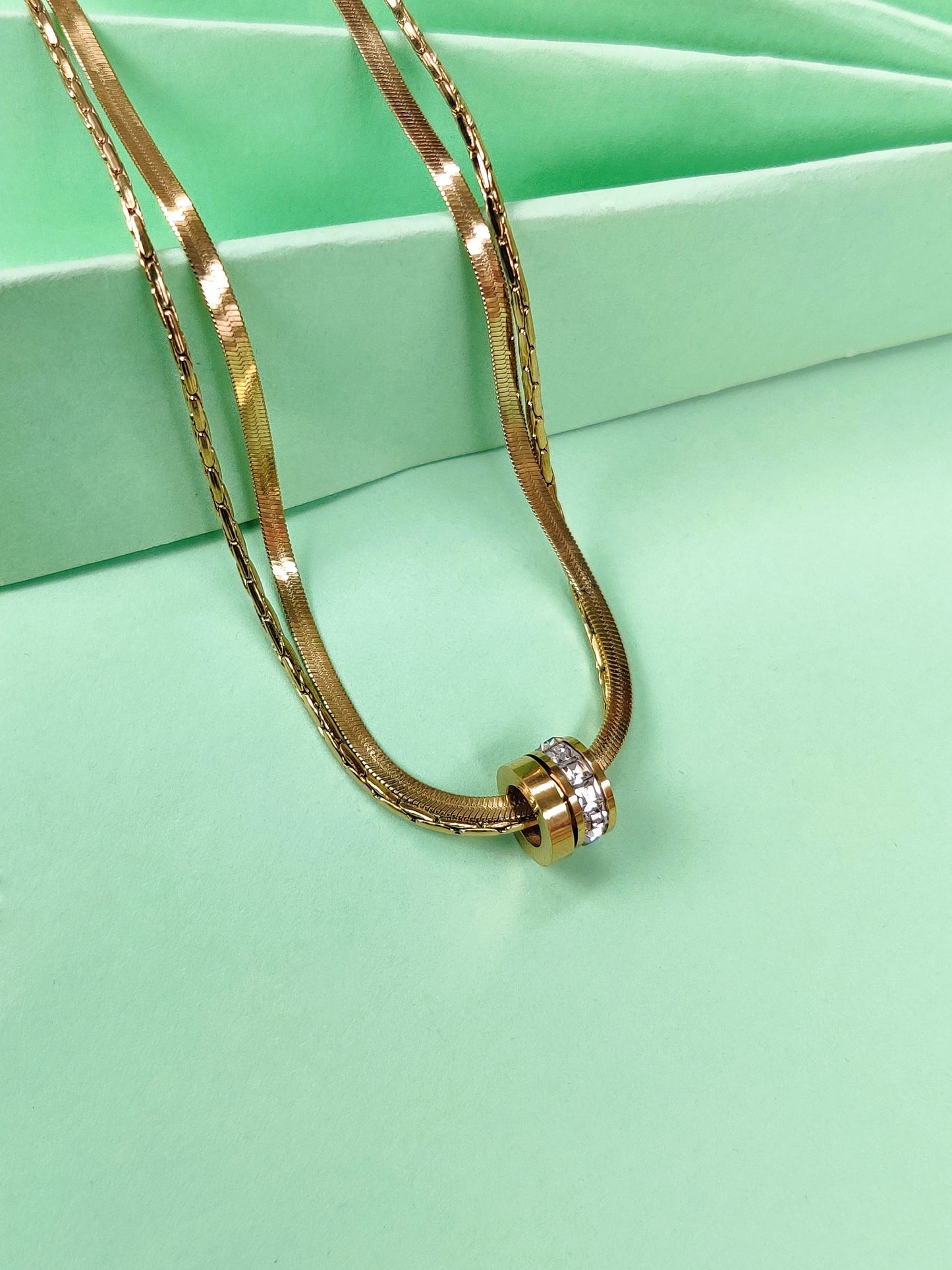 Crystal Twine Necklace