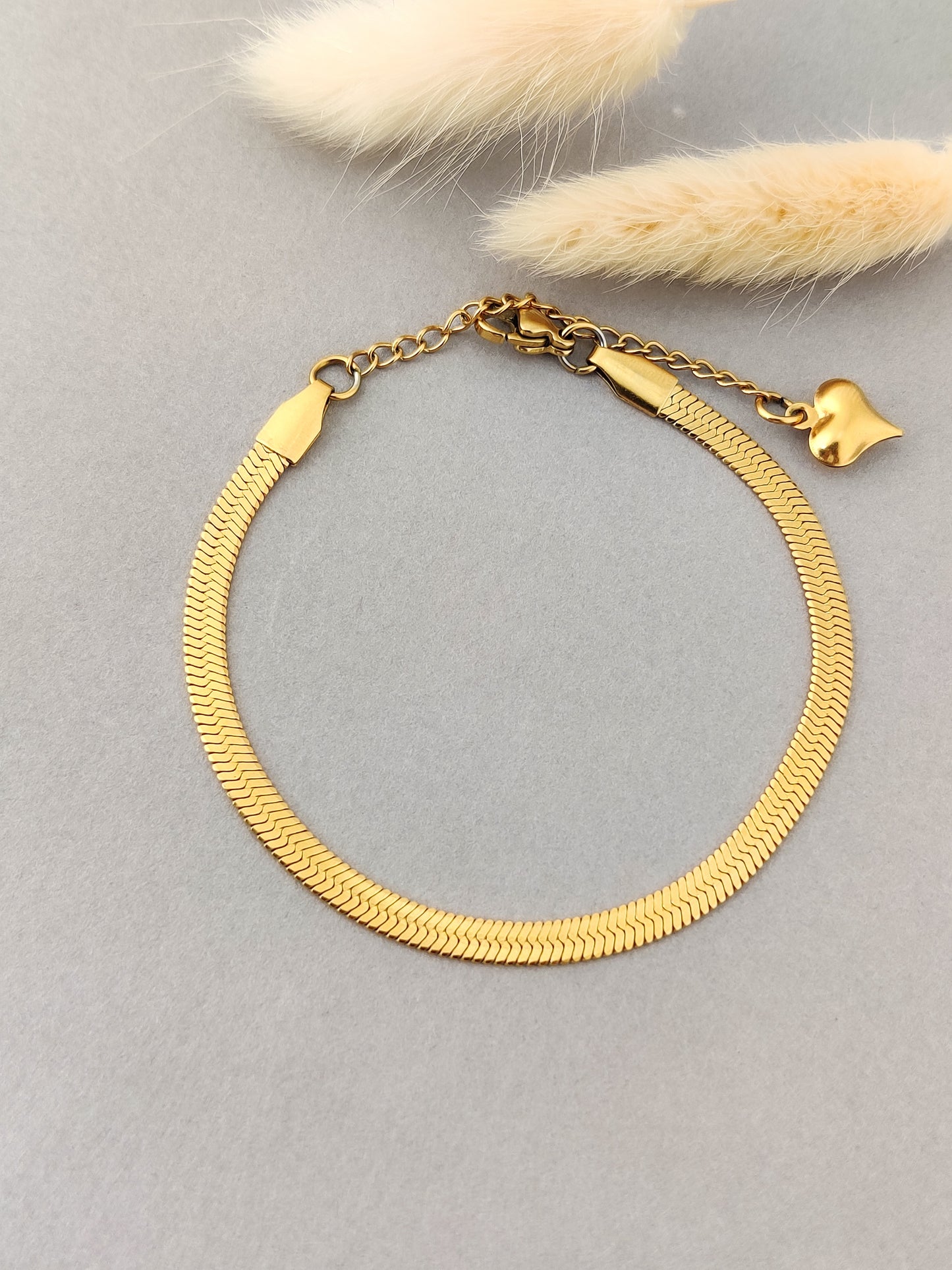 Snake Chain Bracelet (Gold)
