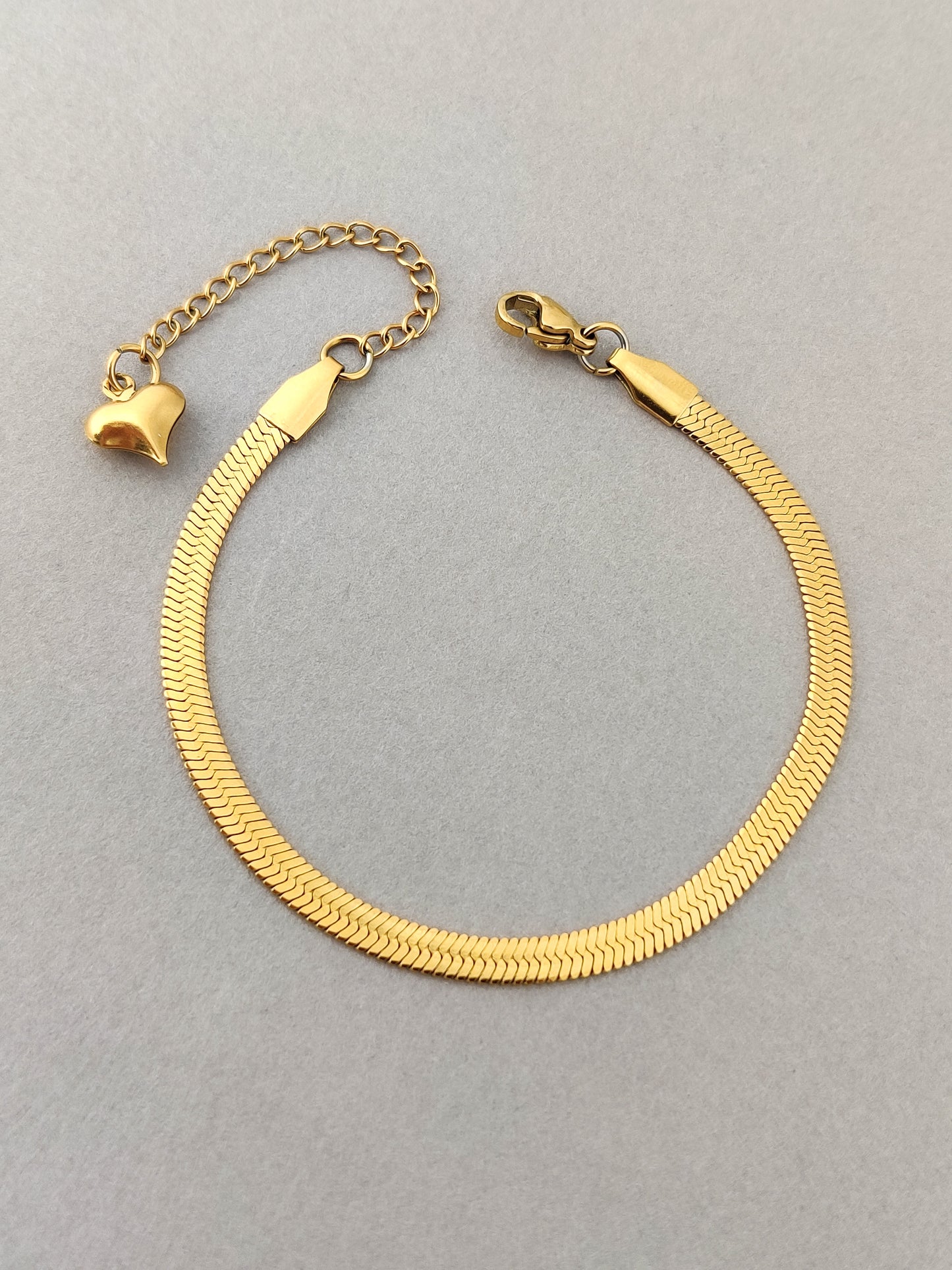 Snake Chain Bracelet (Gold)