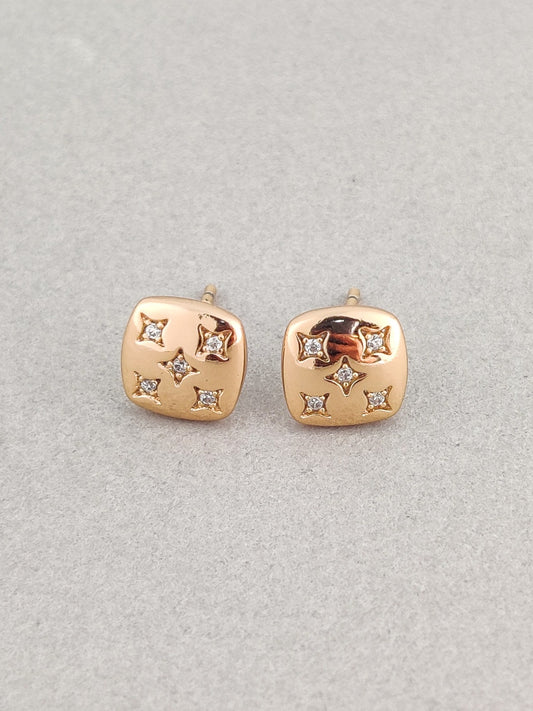 Glitter Studs Earrings