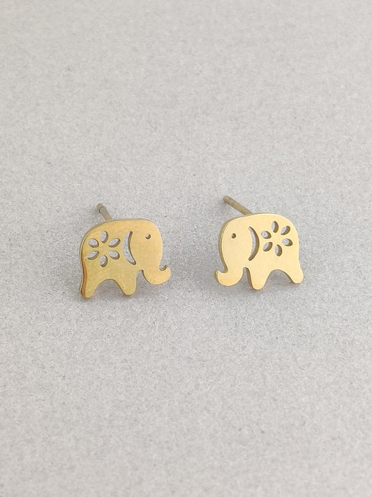 Cute Elephant Studs