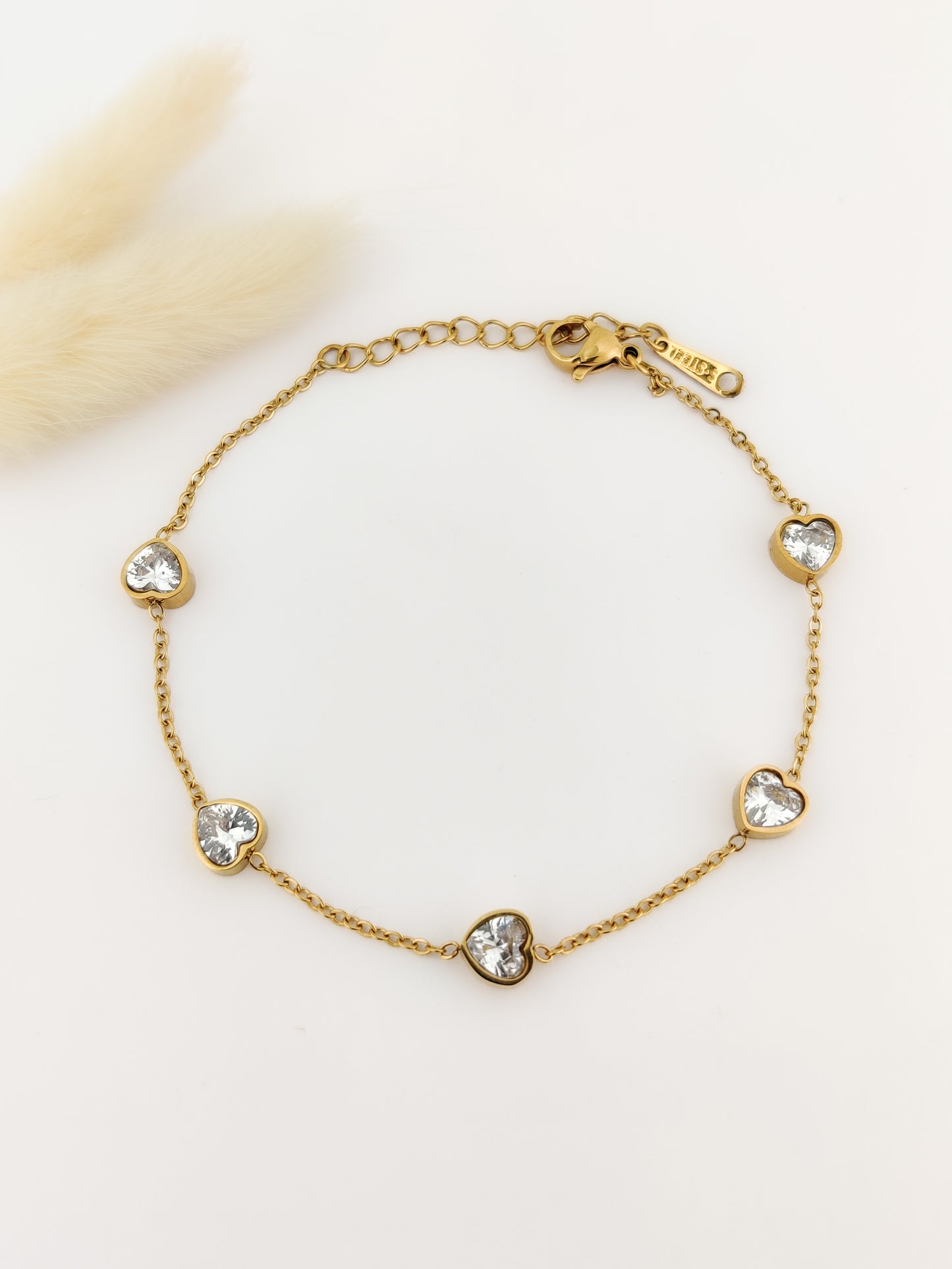Sparkle Heart Bracelet