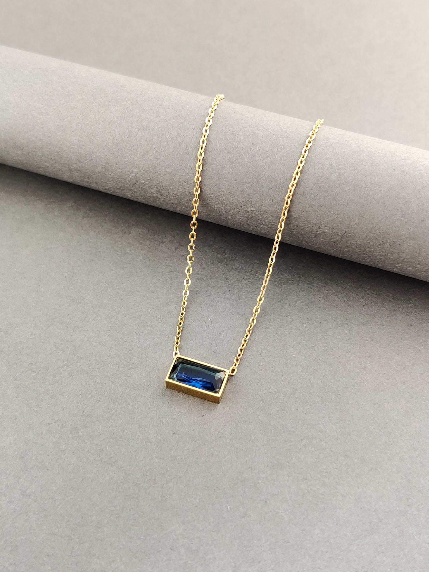Blue Lava Necklace