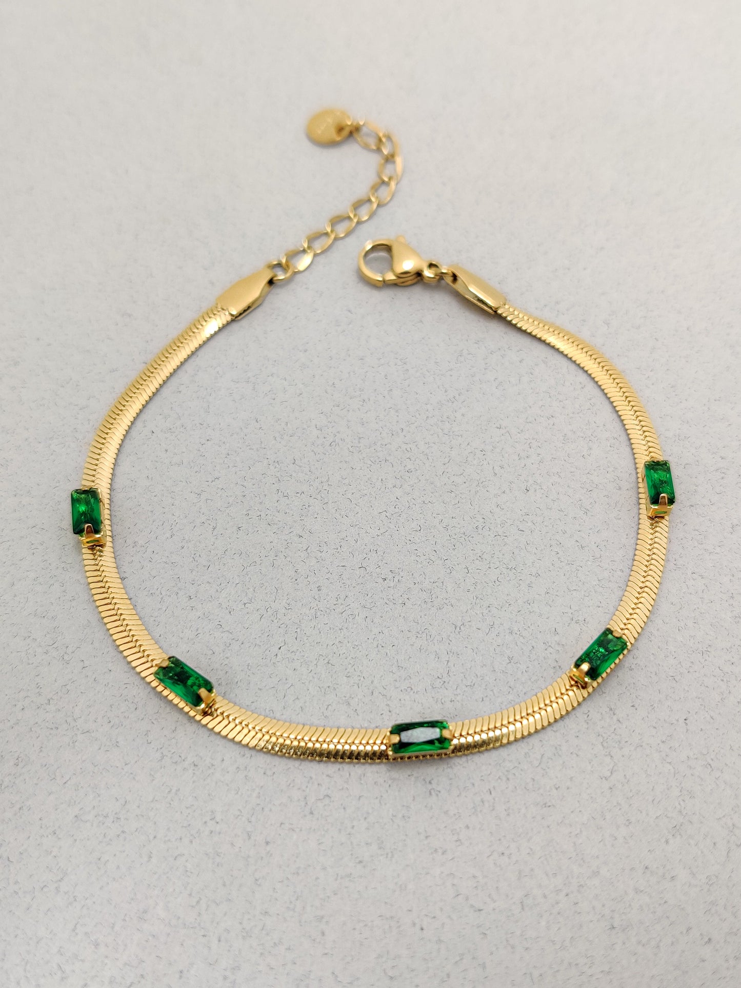 Emerald Morgan Bracelet