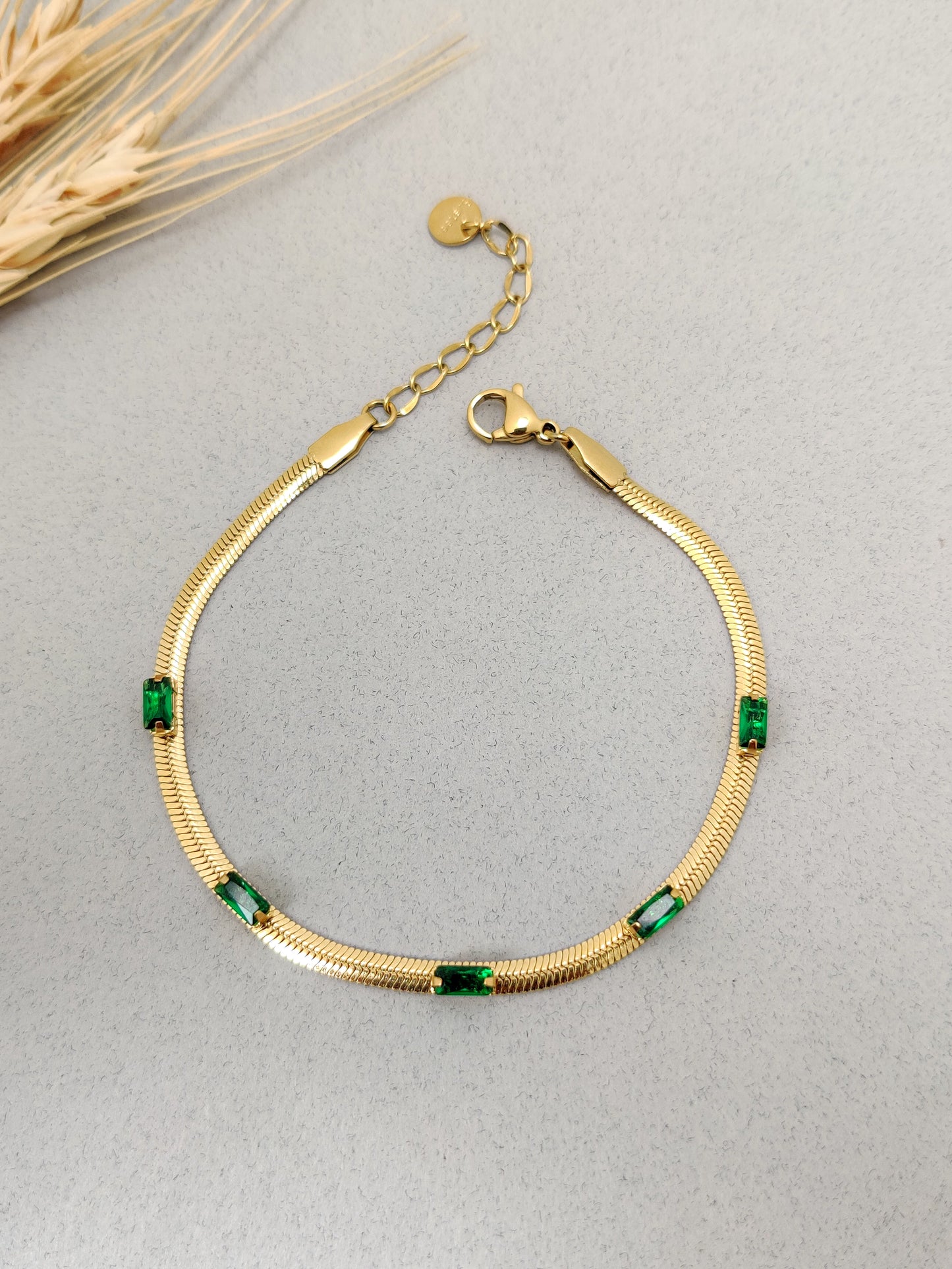 Emerald Morgan Bracelet