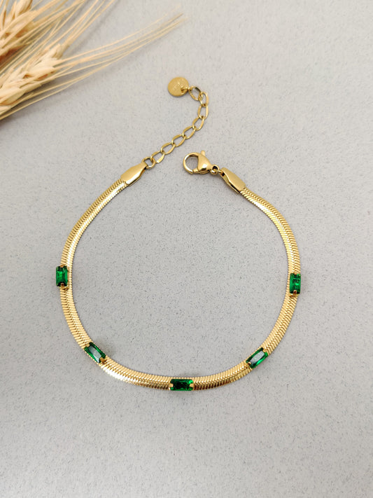 Emerald Morgan Bracelet
