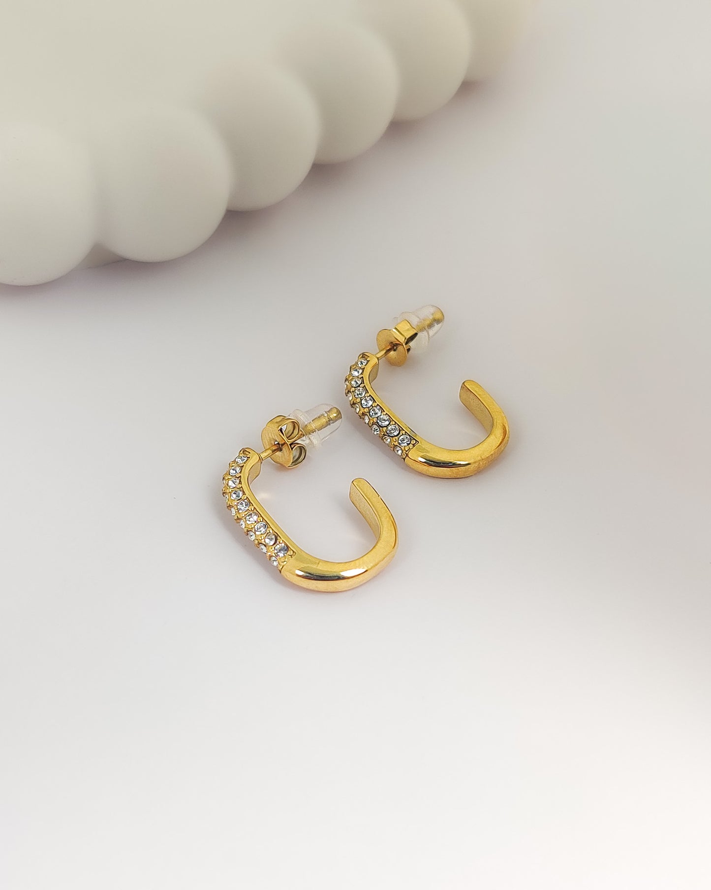 Golden Curve Earrings