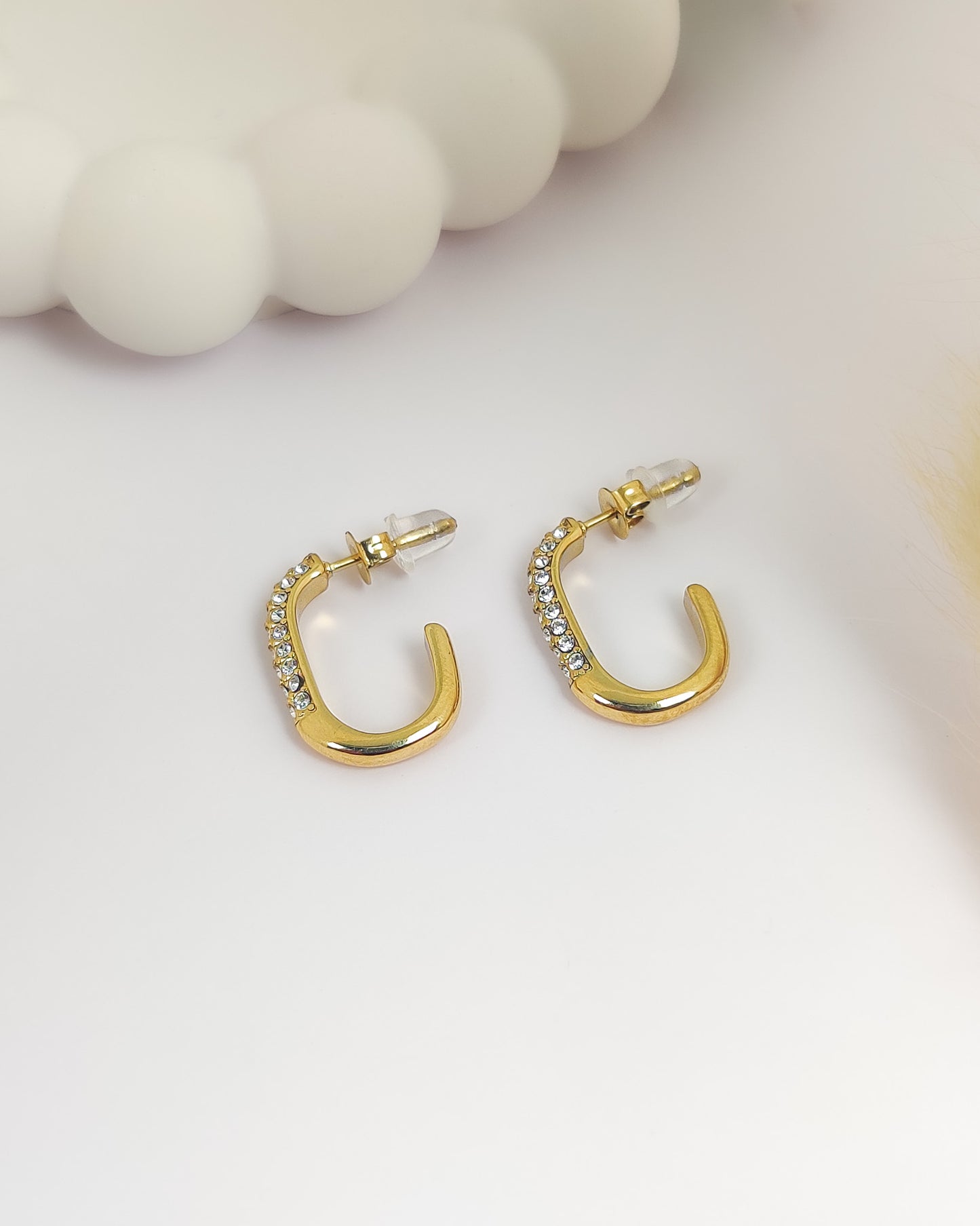 Golden Curve Earrings