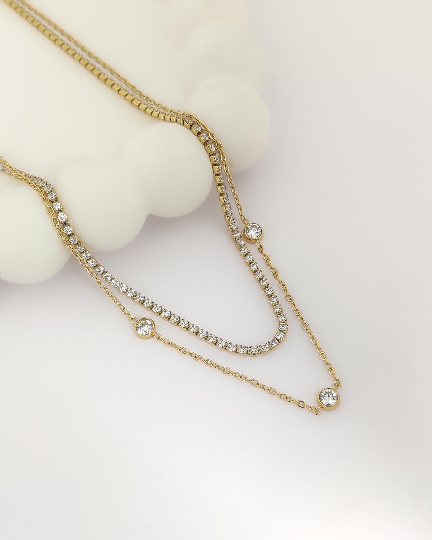 Golden Duo Necklace