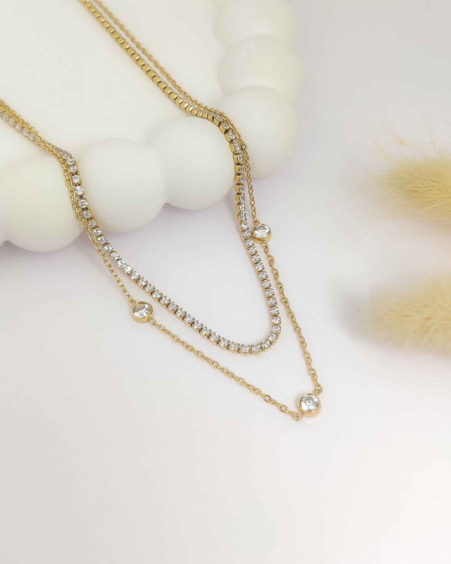 Golden Duo Necklace