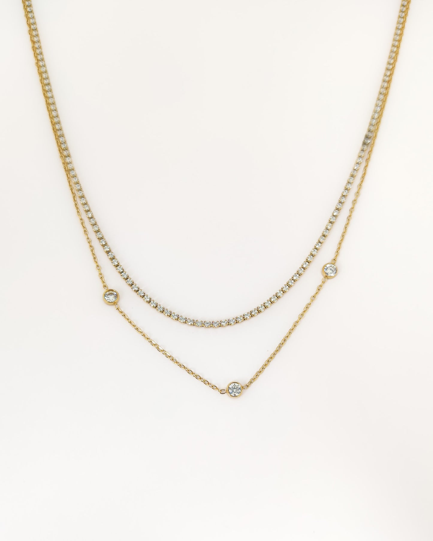 Golden Duo Necklace