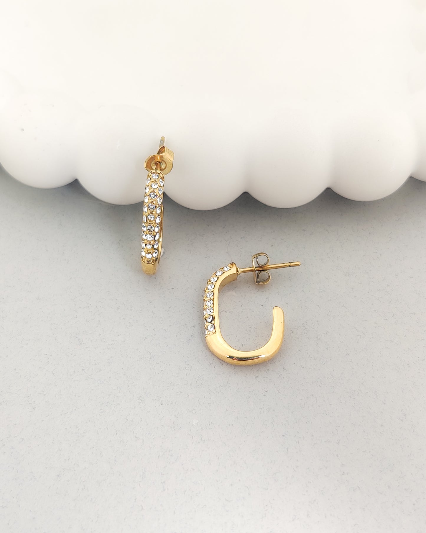 Golden Curve Earrings
