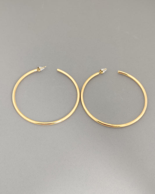 Golden Halo Hoops