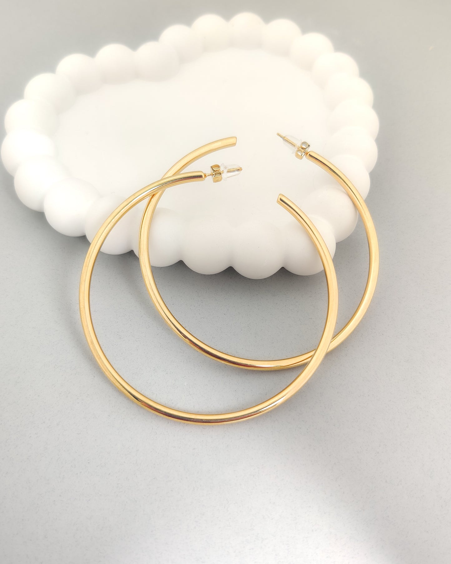 Golden Halo Hoops