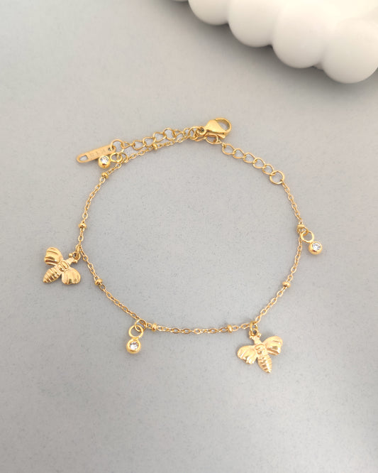 Flutter Charm Bracelet