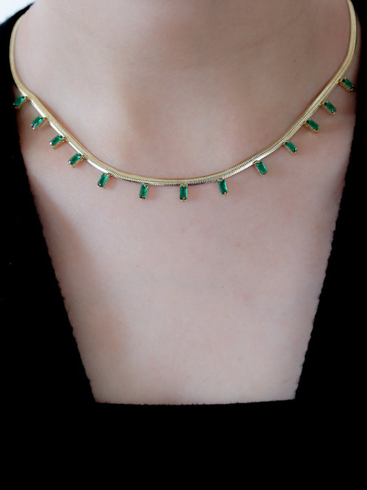 Emerald Christie Necklace