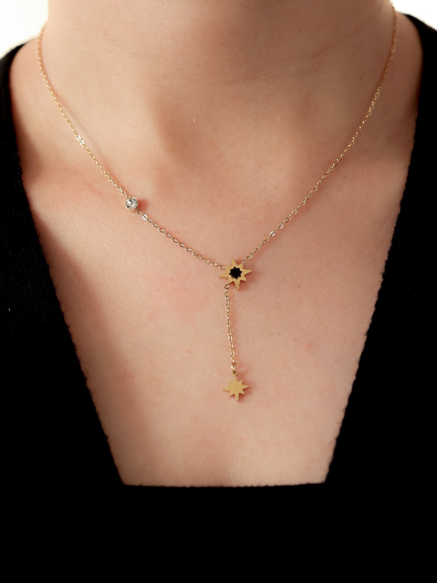 Double Star Necklace