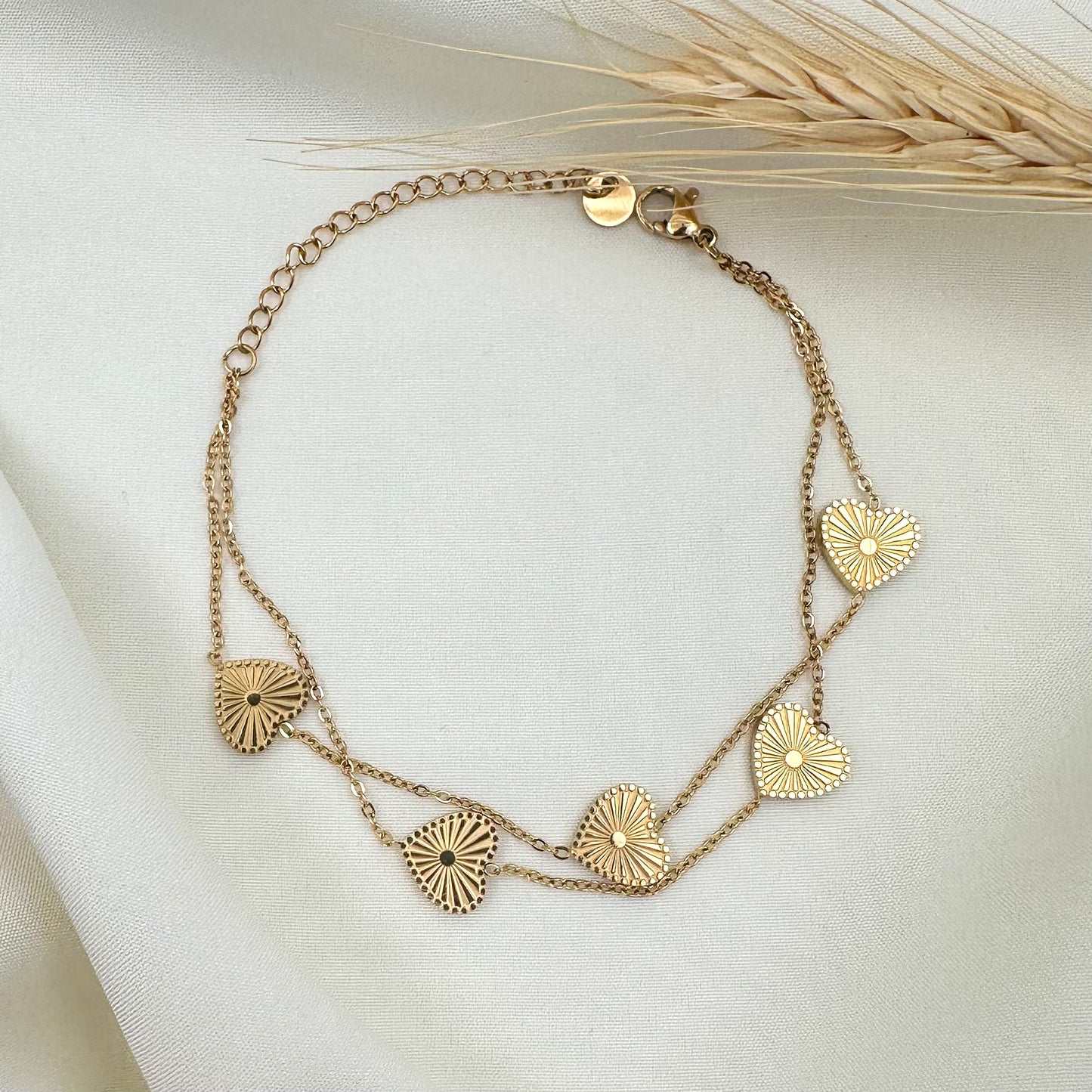 Lavira Heart Bracelet