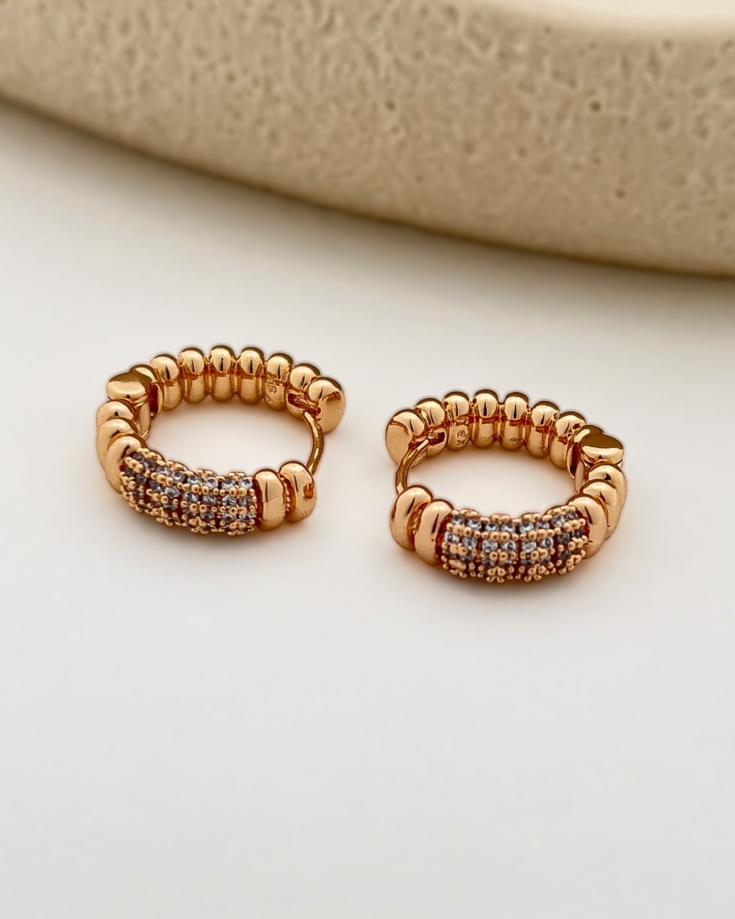 Ivy Royal Huggie Hoops