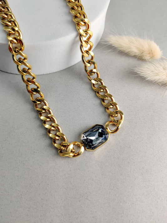 Madeline Grey Chain Necklace