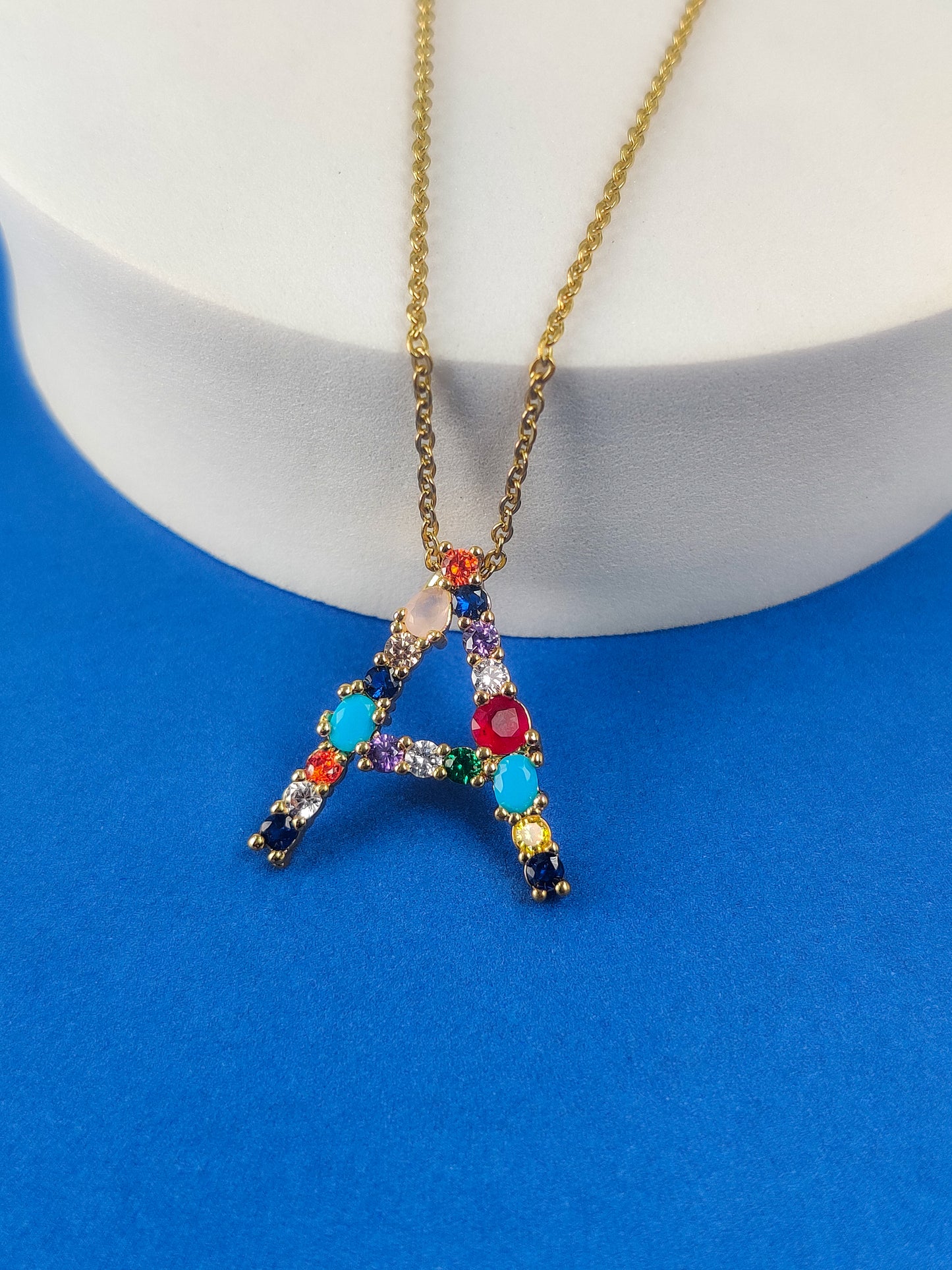 Monogram Letter A Necklace