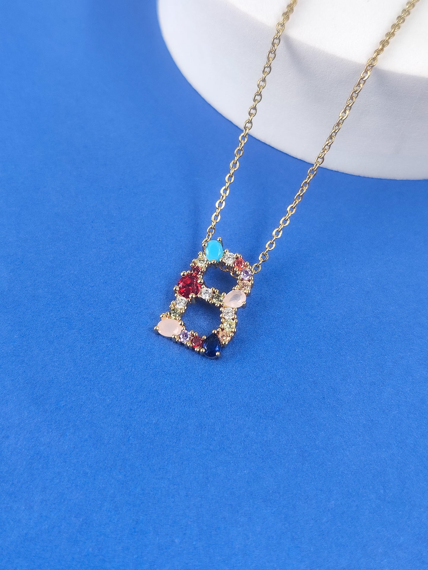 Monogram Letter B Necklace