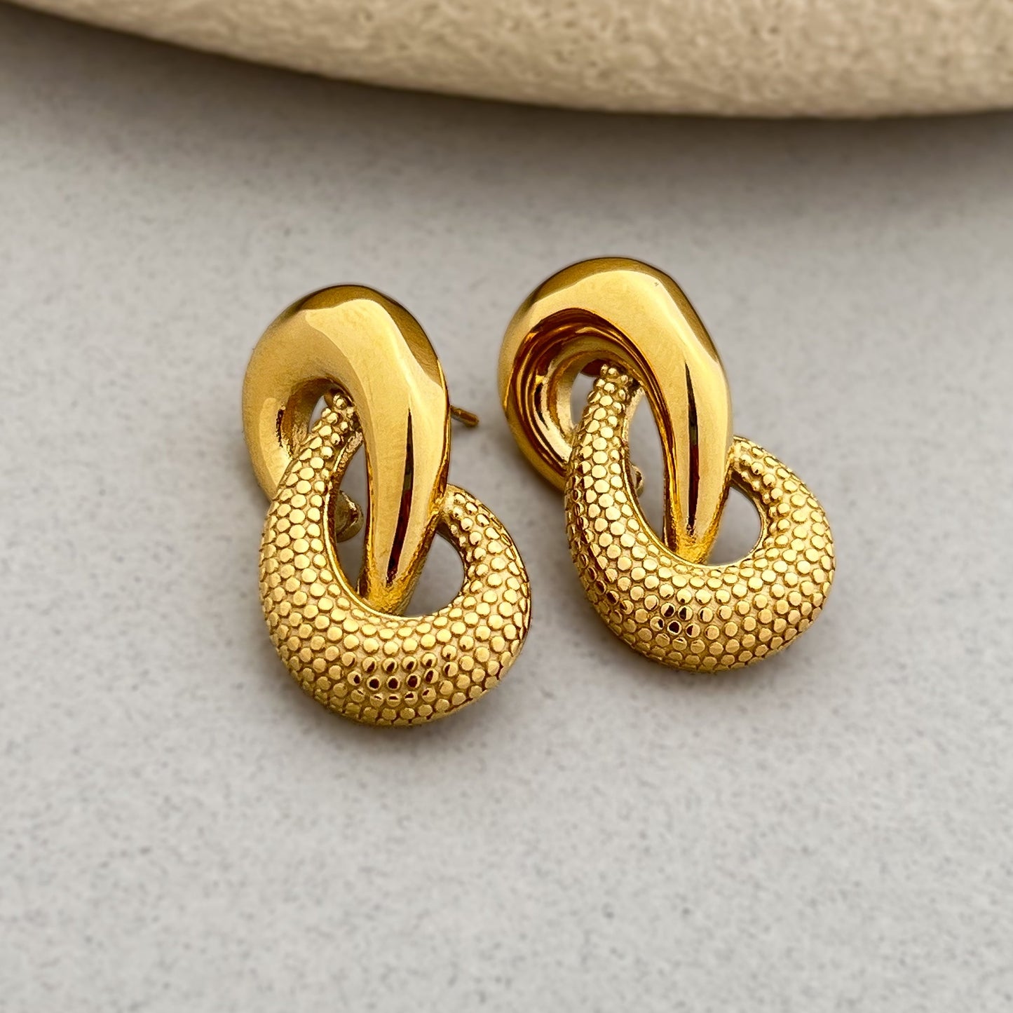 Eclipse Knot Earrings