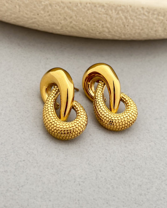 Eclipse Knot Earrings