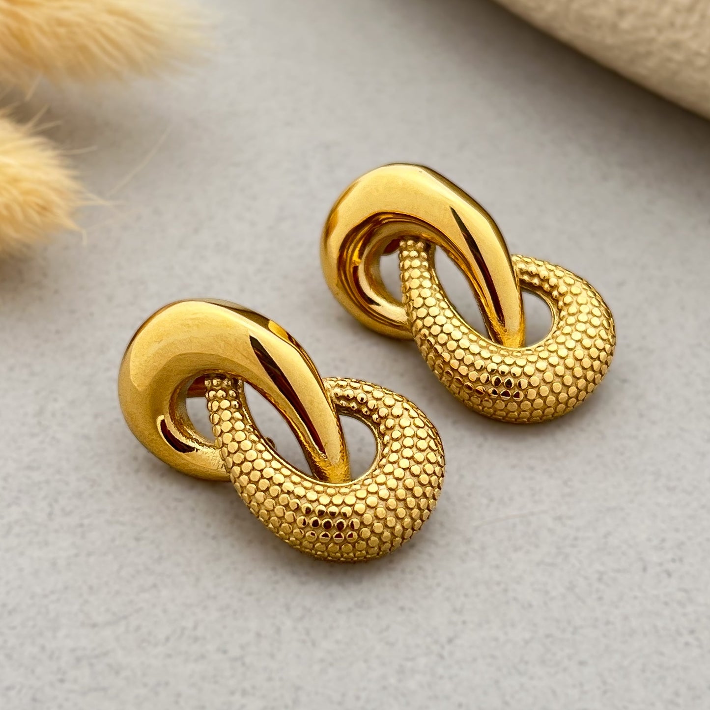 Eclipse Knot Earrings