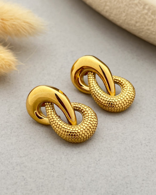 Eclipse Knot Earrings