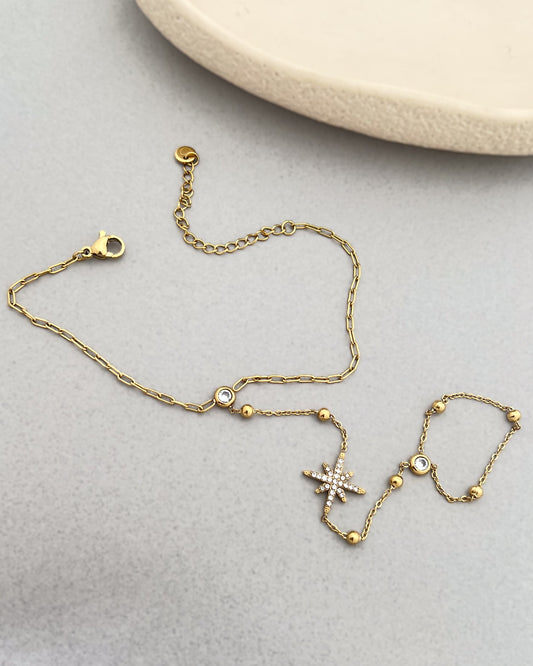 Luna Spark Handchain Bracelet