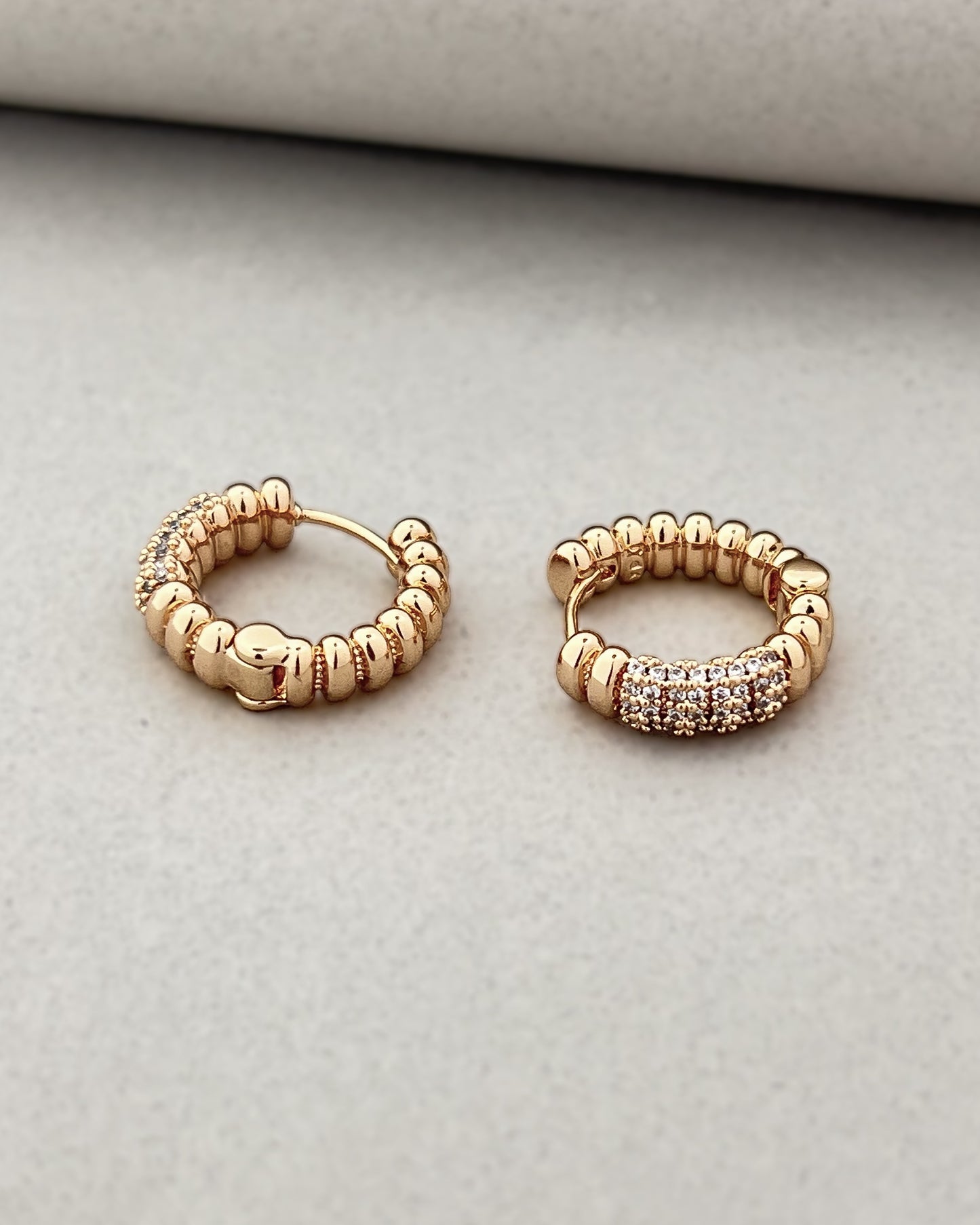 Ivy Royal Huggie Hoops
