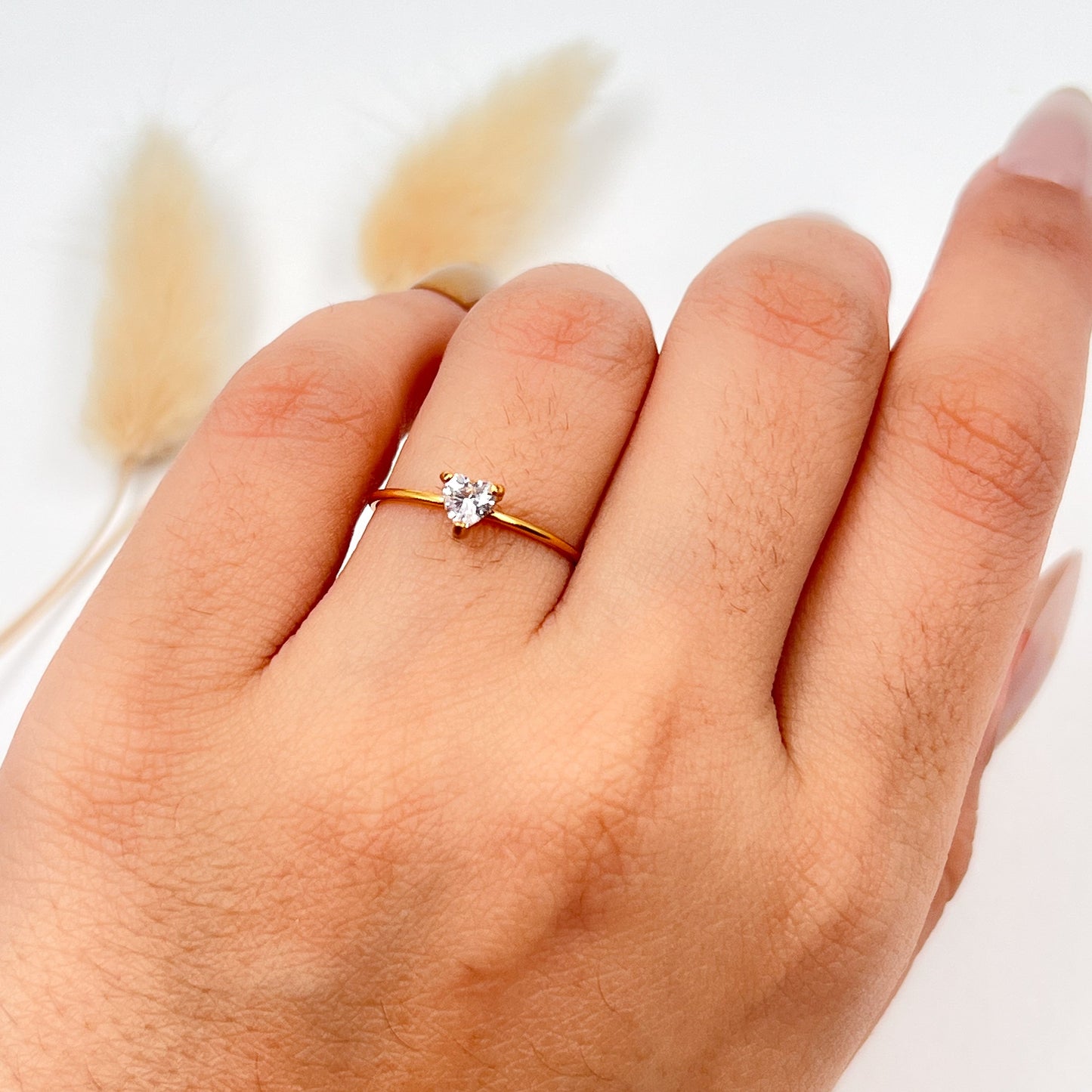 Crystal Love Ring