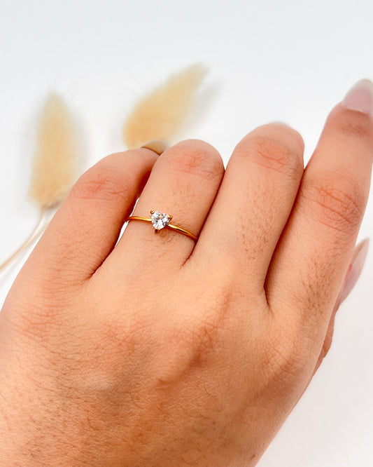 Crystal Love Ring