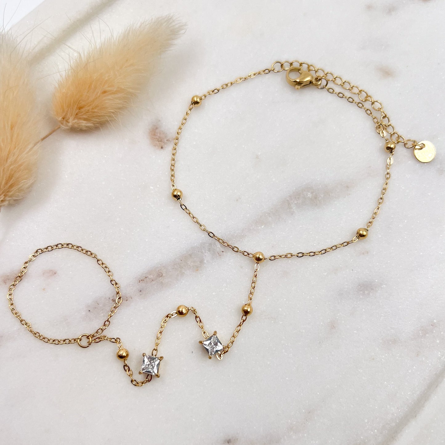 Elira Spark Handchain Bracelet