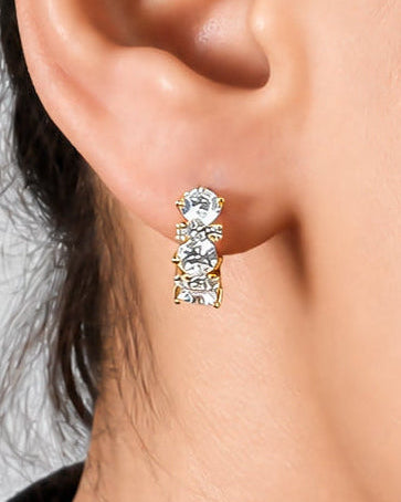 Starline Huggie Hoops