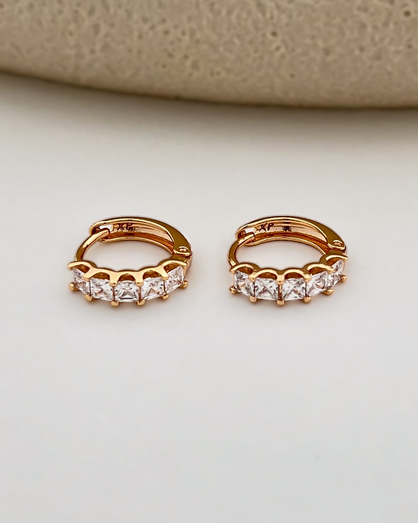 Starlight Huggie Hoops