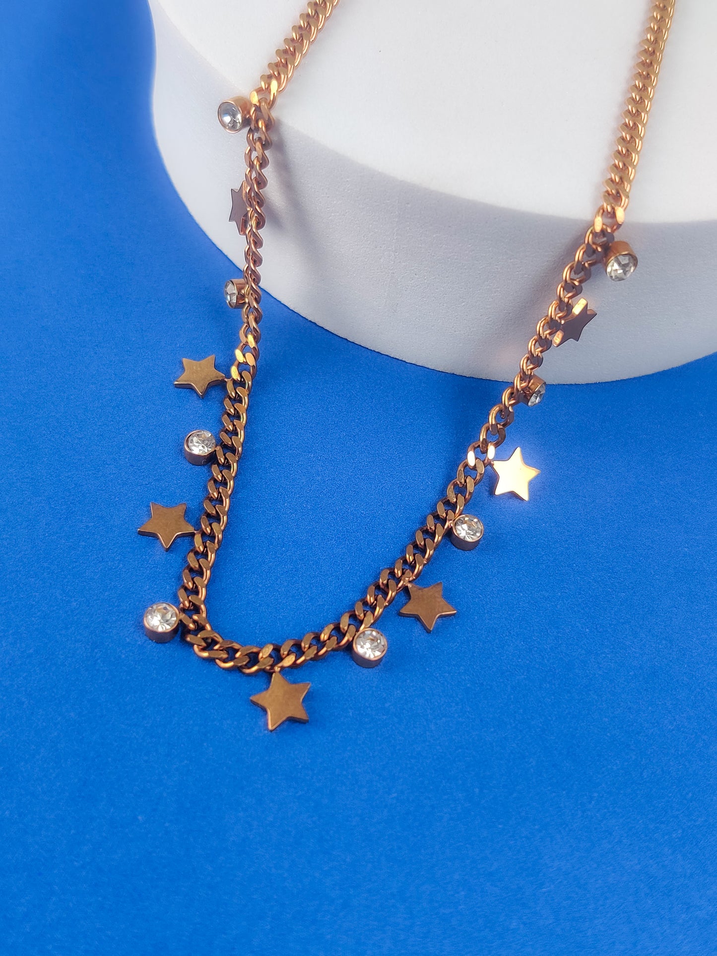 Star Drop charm Necklace