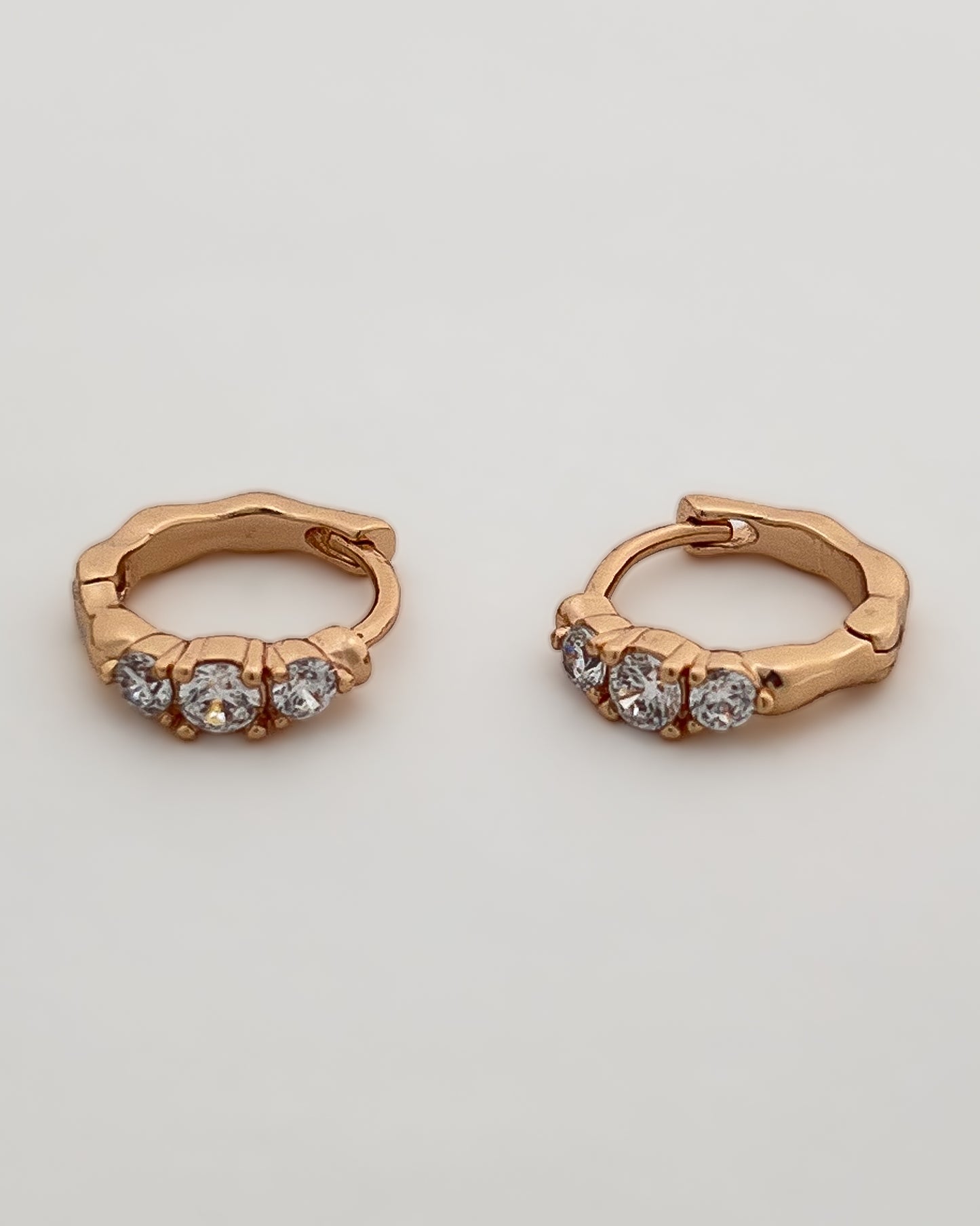 Dewdrop Luxe Huggie Hoops
