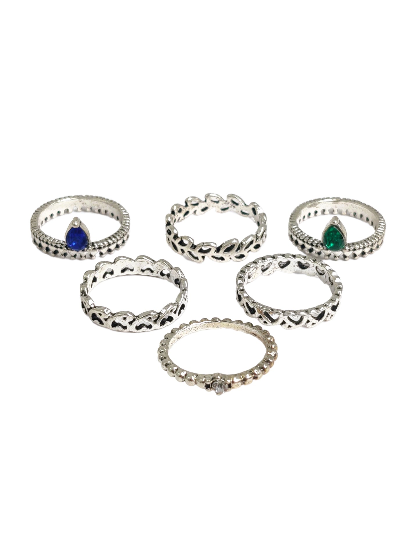 Abijah Rings (Set of 6)