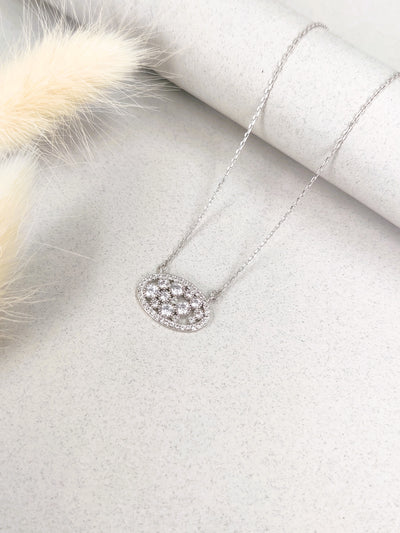 chevy necklace Silver