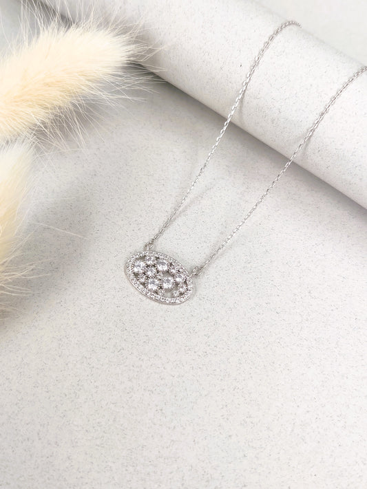 chevy necklace Silver