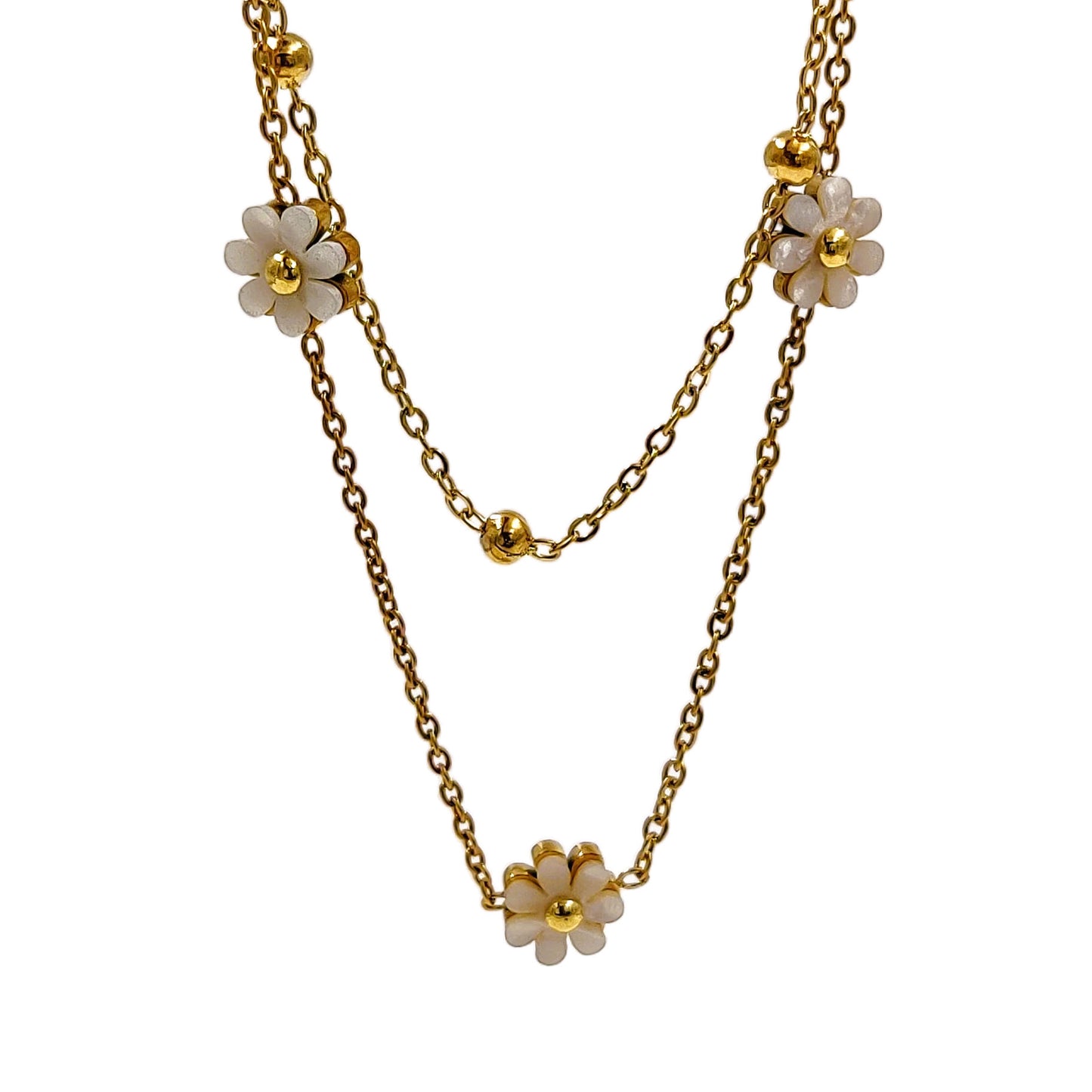 Daisy 2Layer Necklace