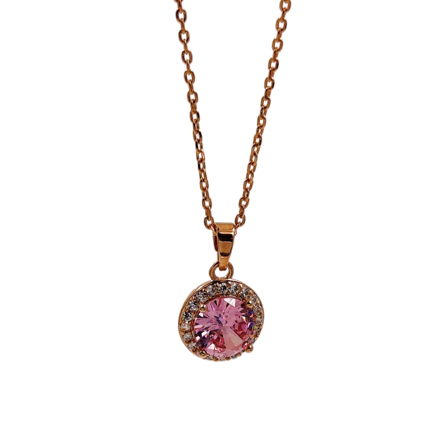 Pink Glow Necklace
