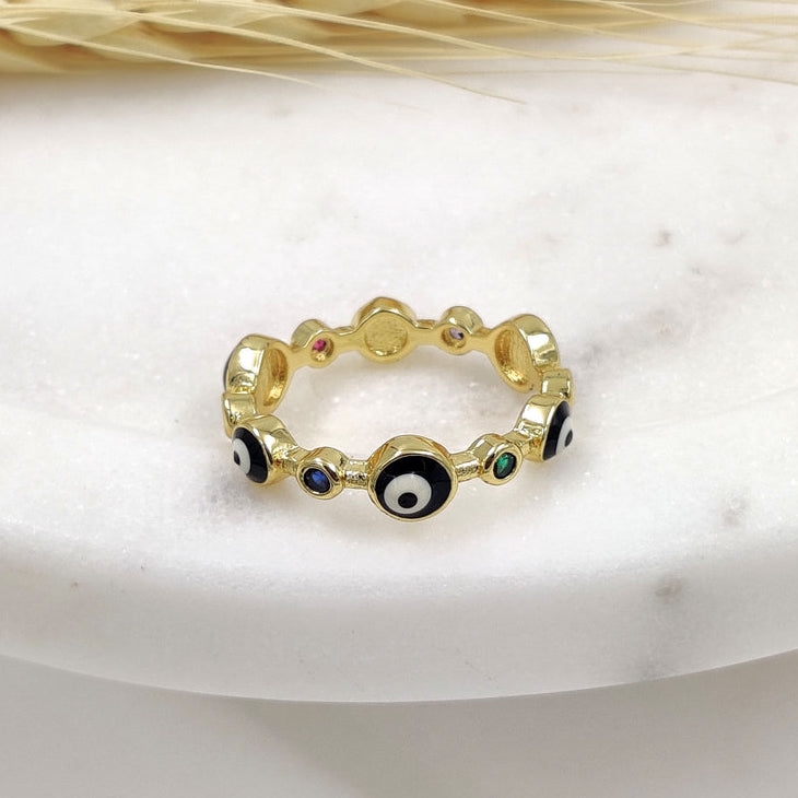 Bonnie Evil Eye Ring