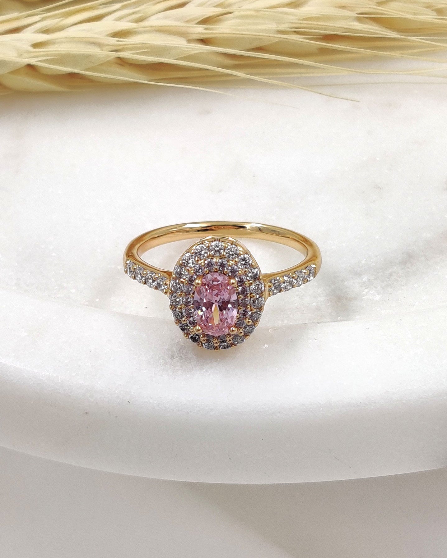 Pink Sharon Ring