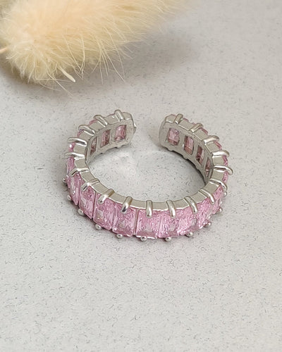 Pink Baguette Ring