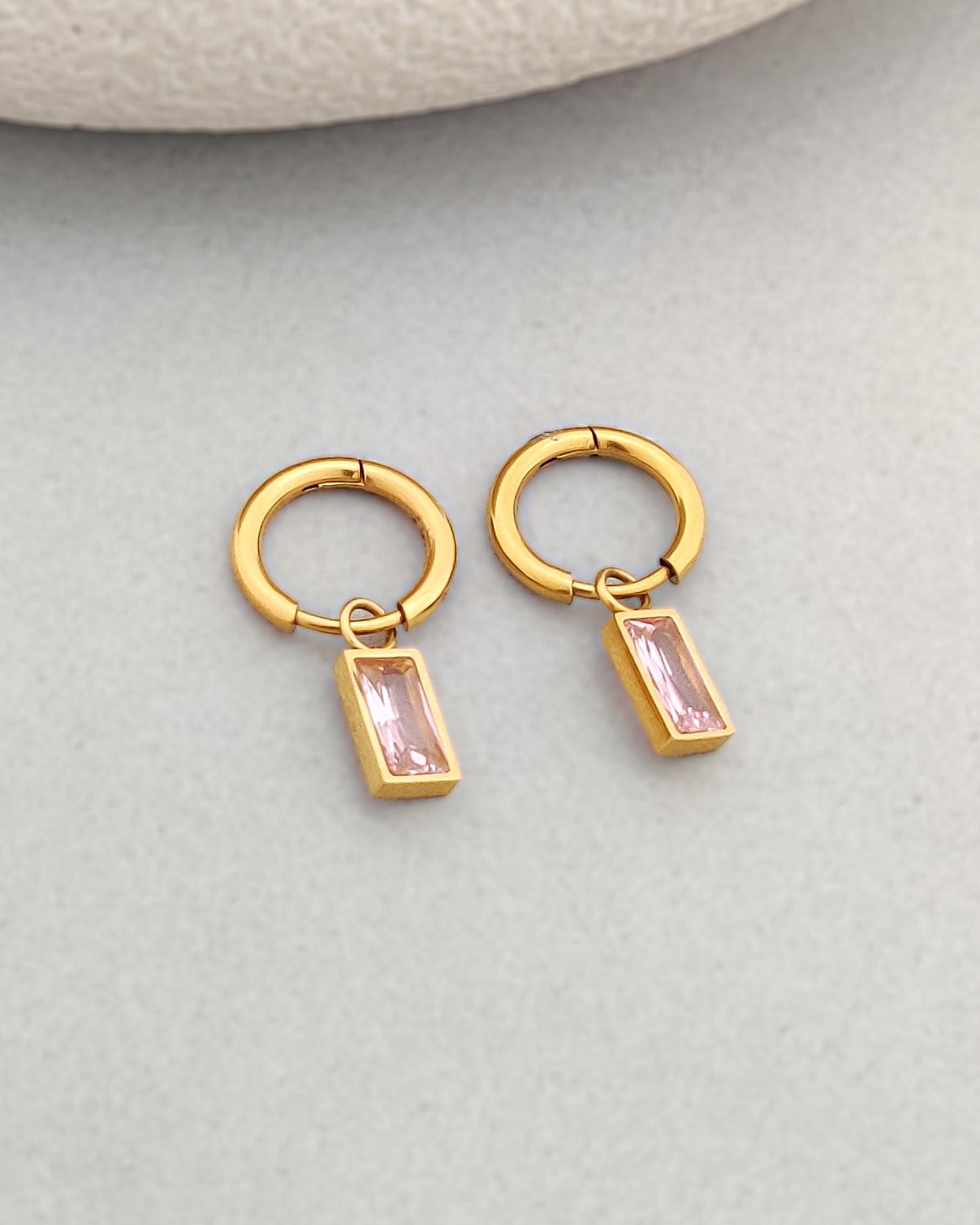 Macie Pink Earrings